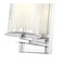 Z-Lite Grayson Wall Sconce, 1-Light, 4.75 In.W x 5.75 In.L x 8.25 In.H, Chrome/Clear + Etched Opal 1949-1S-CH - alternate 6
